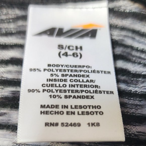 Avia Women's Long Sleeve Athletic Fit Top - Picture 7 of 8